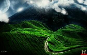 Track On Green Mountain HD Wallpaper E Entertainment