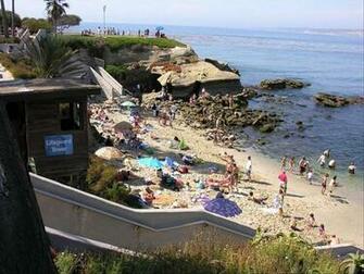 La Jolla Cove Moonlight Beach Near Ocean Pt Loma