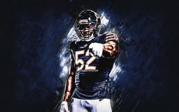 Wallpaper Khalil Mack Nfl Chicago Bears American