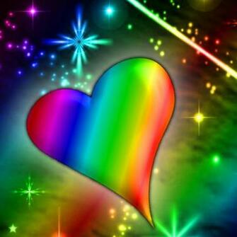 Home Image Rainbow Heart Rainbows Picture
