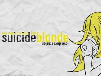 Suicide Blonde By Sweet Nothing Fan Art Wallpaper Books Novels
