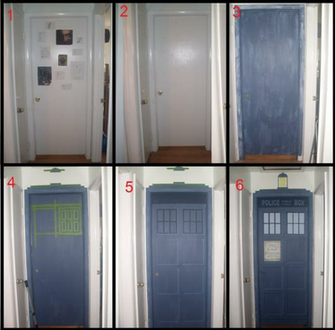 My Tardis Door By Dragonheart101