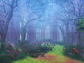 Magic Forest Wallpaper HD Background Image Pics Photos