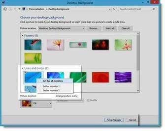 Windows Desktop Background Right Click To Set Wallpaper For Each