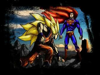 Dragon Ball Z Cool Pics Super Man Vs Goku