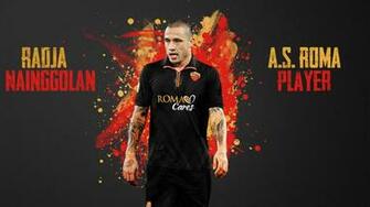 Radja Nainggolan As Roma Player By Sentonb