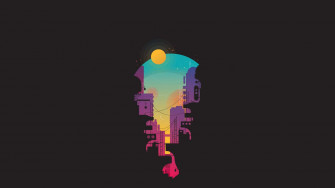 Minimalist Retro Wallpaper