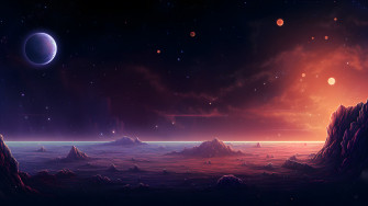 From Desolate Planet Desktop Wallpaper Space 4k