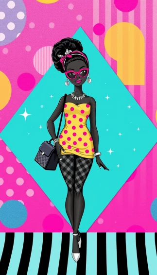 Black Barbie Wallpaper