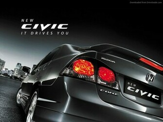 Black Honda Civic Wallpaper HD In Cars Imageci