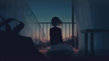 Sad Aesthetic Anime Laptop Wallpaper On