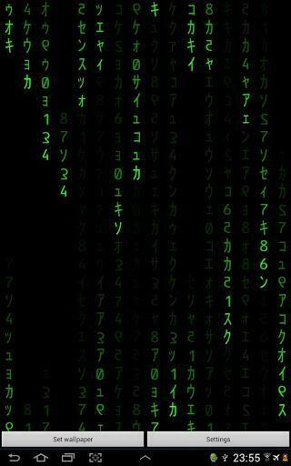Matrix HD Live Wallpaper For Android Topandroidwallpaper
