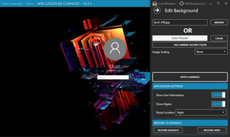 De Windows Avec Le Logiciel Login Background Changer