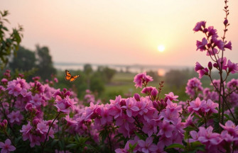 Pink Nature Wallpaper