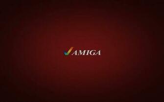Amiga Logo Red Background By Pixeloza