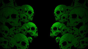 Abstract Skull Wallpaper