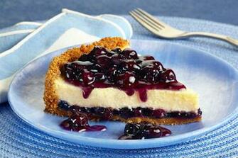 Blueberry Cheesecake Pie 5k Retina Ultra HD Wallpaper Background