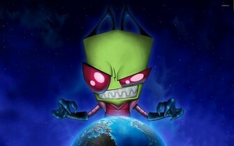 Zim Invader Wallpaper Cartoon