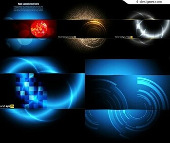 Designer Vector Material Of Cool Fashion Technology Background