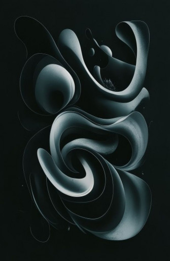 Abstract Black Background