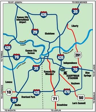 Kansas City Royals Stadium Map Search Pictures Photos