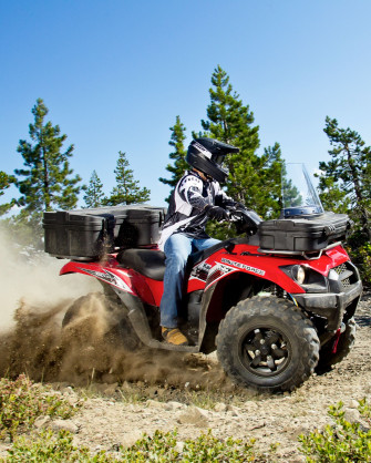 Kawasaki Usa Accessorize The Bruteforce750 4x4i To Help You