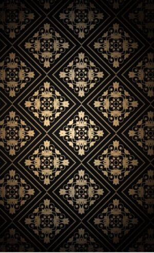 Luxurious Aesthetic Black And Gold Wallpaper To