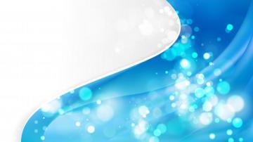 Abstract Blue Brochure Design