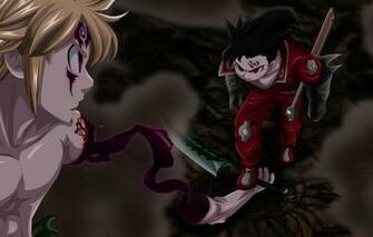 Wallpaper Anime Bakemono Oni Blade Demon Shounen