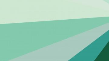 Mint Green Geometric Shapes Background