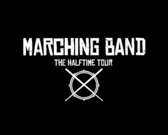 Cool Marching Band Background Rocks Art Print