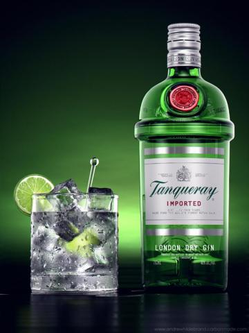 Liquor Rainbow Series Tanqueray By Drewbrand