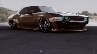 Chevy Camaro Z Gets Futuristic Widebody Don T Mistake It