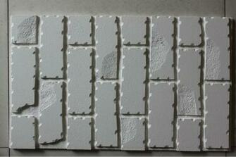 Brick And Stone With 3d Effect Pattern Of Pvc Wallpaper Wall