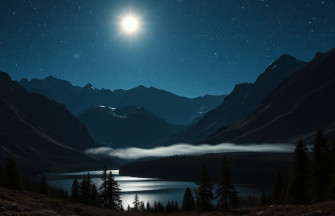 Mountain Night Wallpaper