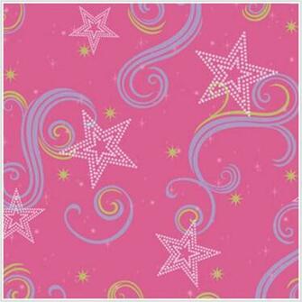 Star Glitter Pink Purple And Green Wallpaper The Frog