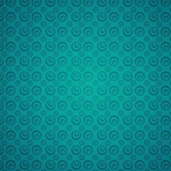 Cyan Pattern Wallpaper