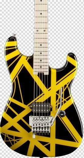 Evh Striped Series Electric Guitar Van Halen Frankenstrat