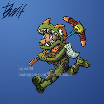 I Drew My Rex Skin Setup Fortnitebr