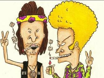 Beavis And Butthead Humor Joint Marijuana Smoke Wallpaper