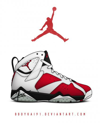 Air Jordan Carmine Remake By Bboykai91