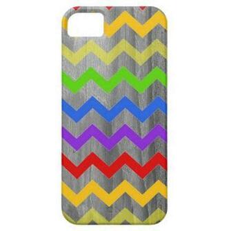 Wood Background Retro 80s Rainbow Chevron Zigzag Kawaii Cute Zig Zag