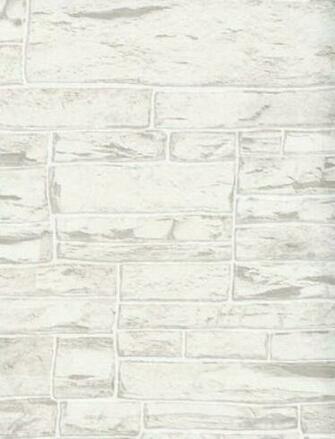 Light Beige Brick Wallpaper Double Roll Contemporary