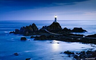 Jersey Channel Islands Lighthouse