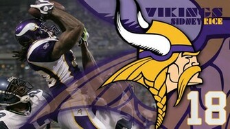 Sidney Rice Vikings By Lpmill3r Desktop Wallpaper
