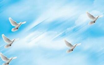 Alfa Img Showing Heavenly Dove Background