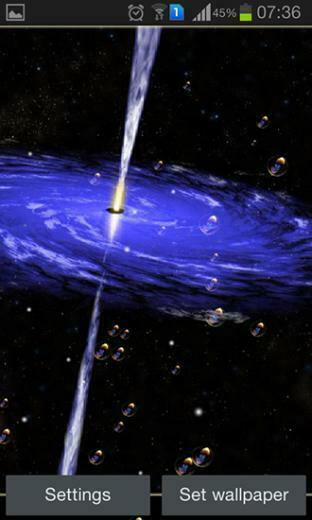 Live Wallpaper Black Hole By Chiefwallpaper Schwarzes Loch