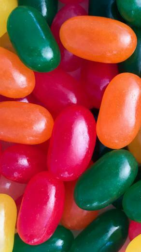 Easter Candy Jellybean Background iPhone Wallpaper