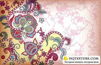 Colorful Paisley Background