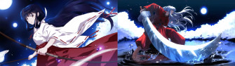 Anime Dual Screen Iniyasha X R Multiwall